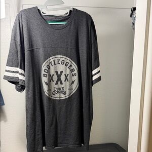 Dark Gray Bootleggers Graphic Tee